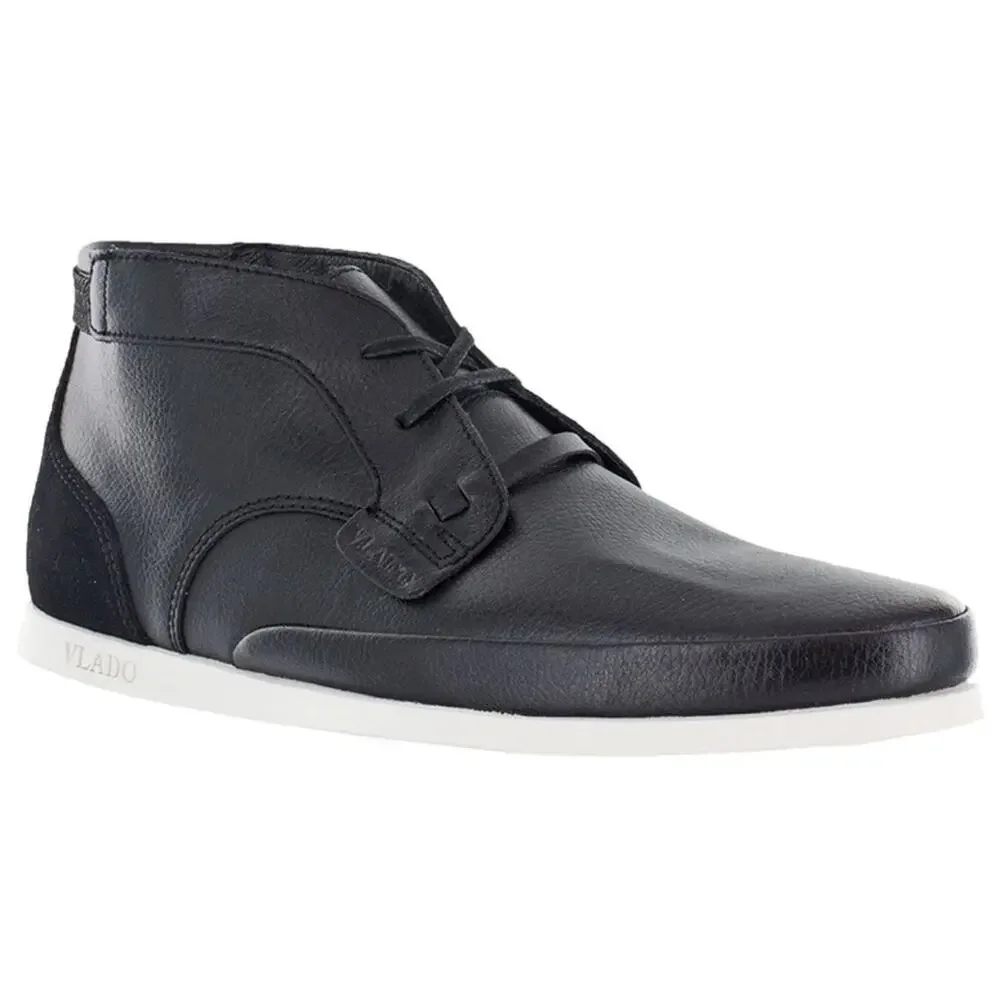 Vlado Men's Black Chukka Genuine Leather Lace Up Ankle Boots Size 12‎ NIB